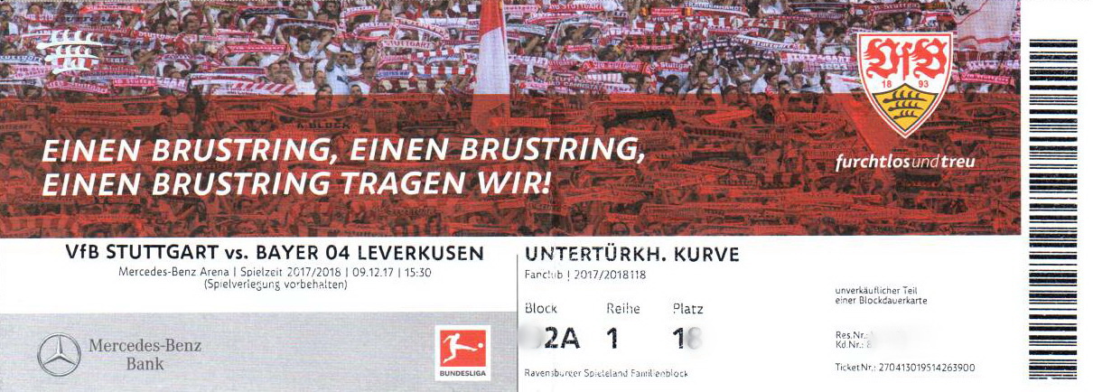 Vfb Stuttgart Ticket
